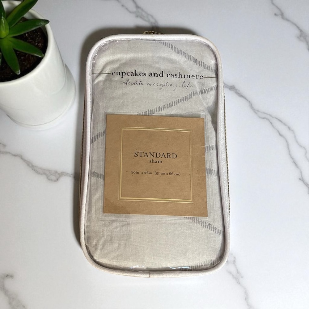 cupcakes & cashmere Moroccan Geo Standard Sham